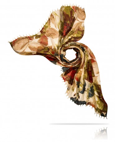 Палантин Женский W40-PORTE.FLEUR/ROUGE